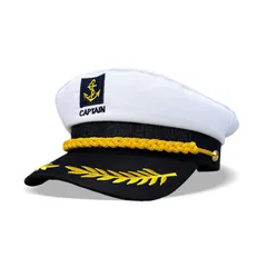 【迅速発送】Ｈａｉｕｒｏｓｈ 制服帽子海軍風 帽子 白 子供 大人用 コスプレ ヨットボート 船乗り 船員 コスチューム ネイビー 海軍 提督 キャップ 調整可能 水兵コスチュームアクセサリー用 ハロウィン 男女兼用
