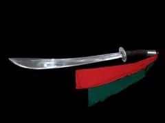 青龍刀　模造刀　刀　武具　鉄製　飾り 青龍刀 模造刀 中国武術 装飾 コスプレ 功夫 演武用 DS-0111