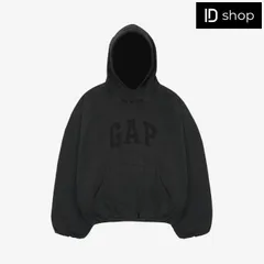 Balenciaga×YEEZYxGap プルオーバーフーディー ブラック Yeezy Gap Engineered by Balenciaga Dove Hoodie Washed Black