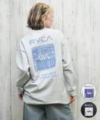 【ムラスポ公式】新品 RVCA ルーカ レディース 長袖 Tシャツ バンダナ柄ロンT BF043-051のサムネイル