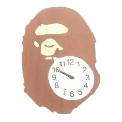 【壁掛け時計】ア ベイシング エイプ 壁掛け時計 APE BAPEX A BATHING APE（アベイシングエイプ）の「BAPEX WALL CLOCK M