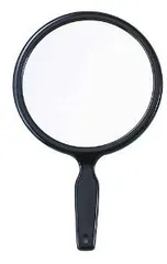 【新品・5営業日で発送】ヤマムラ クレール ハンドミラー ブラック Y-27