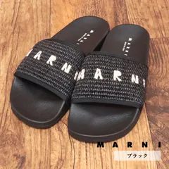 ✨【MARNI】マルニ/シャワーサンダル/イタリア製/ブラック/23.5cm相当 ✨【MARNI】マルニ/シャワーサンダル/イタリア製/ブラック/23.5