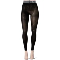 [グンゼ] 着圧レギンス RIZAPライザップ 夏用 接触冷感 はいて歩いてカロリー消費アップ 10分丈 レディース 〈2足組〉ブラック L-LL