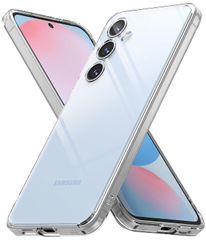 新品 【Ringke】Galaxy S24 FE ケース FUSION PC+TPU (SM-S721Q / SCG30) 黄ばみにくい 耐黄変 落下防止 耐衝撃 米軍MIL規格取得 透明 クリアケース スマホケース スマホカバー ギャラクシーS24FE (ス
