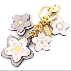 COACH(コーチ) COACH 正規品 花 キーリング 兼 バッグ チャーム