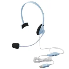 プラス イヤホン ジブンイロ 片ミミ快適 ヘッドセット ブルー TW-HS002 428-812 0