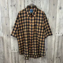 OLD MECCA USA 90s メッカ 半袖 チェック シャツ XL