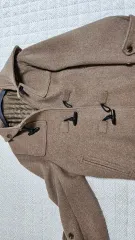 ココアブラウン コート フード付きコート ダッフルコート ショートコート モリガールブラウン・モリ ラテガロア