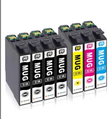 EPSON エプソン互換インクカートリッジ EMUG EW-452A/ EW-052A対応 インク MUG-4CL MUG-BK MUG-C MUG-M MUG-Y  ICチップ 残量検知機能付き 純正と併用可能 お徳用A8