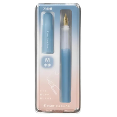 PILOT　パイロット　万年筆　kakuno　カクノ　 まどろみカラーシリーズ　まどろみライトブルー　 中字・M　P-FKA-1-MDLBM