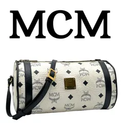MCM エムシーエム ショルダーバック　筒形バック MCM 筒形ショルダーバッグ