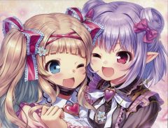 ウマ娘 アーモンドアイ＆学マス 十王星南 手描きイラスト ファンアート