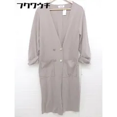 ◇ marjour マージュール 長袖 ロングコート サイズM ベージュ系 レディース 【1105210022909】のサムネイル