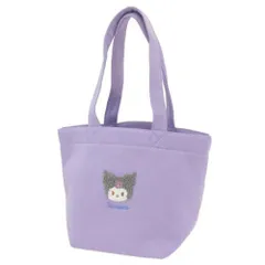 【新品・5営業日で発送】丸眞 サンリオ クロミ もこもこクロミ ミニバッグ トートバッグ 手提げかばん ランチバッグ (3825011300)【入数:3】