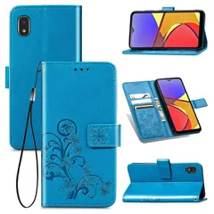 Galaxy 手帳型 A20 ケース SC-02M SCV46 SC-42A ケース A21 手帳型 ノートブック型携帯電話保護カバー多機能携帯電話ホルスター財布携帯電話ホルダーバンプパターンテクスチャ耐久性摩擦耐性携帯電話ケース男性と女性に適した多色オプショ