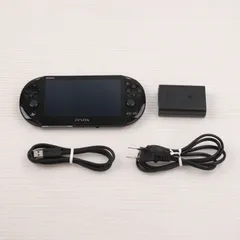 (本体) PlayStation Vita(プレイステーション ヴィータ) Wi-Fiモデル ブラック SCE(PCH-2000ZA11)