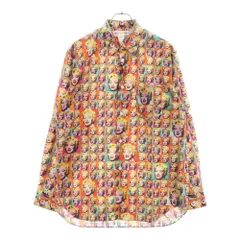 COMME des GARCONS SHIRT (コムデギャルソンシャツ) 24SS ×Andy Warhol OVER PRINT SHIRT Marilyn Monroe オーバープリント マリリンモンロー 長袖シャツ FM-B005のサムネイル