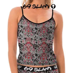 69SLAM☆TOTEM MASK BAMBOO SINGLET TOP キャミソール インナーのサムネイル
