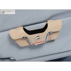 ｛CITROËN・シトロエン｝オリジナル眼鏡ケース ブラック、箱付き シトロエン ☆シトロエン CITROEN ☆ブラック☆サングラス収納