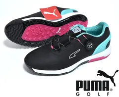 新品 PUMA GOLF アルファキャット ニトロ ディスク【26.5cm】【27cm】 378920-04 プーマ スパイクレス ゴルフシューズ ダイヤル