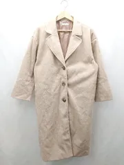 ◇ ⊇ OLIVE des OLIVE オリーブ デ オリーブ 3B 長袖 チェスターコート サイズF ベージュ系 レディース E  【1505290002738】