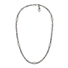 グッチ GUCCI インターロッキングGシルバーネックレス 616941 並行輸入品