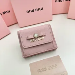 2024年最新】miumiu 財布 パールの人気アイテム - メルカリ