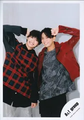 Aぇ!group 21-22年THE BEGINNING-狼煙- グッズオフショット＆アーティスト写真撮影オフショット 福本大晴/正門良規 公式写真 *1枚