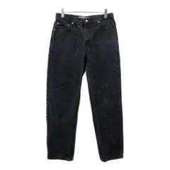 Levi's リーバイス 550 デニムパンツ ブラック(メンズ W34 L32)中古 古着 V3994