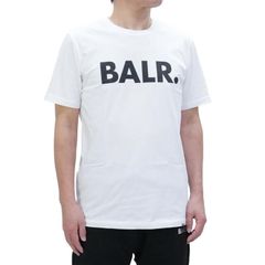 【BALR. / ボーラー】メンズ Tシャツ (B1112.1048) BRAND STRAIGHT T SHIRT ユニセックス トップス 半袖 25SS [新品] [訳あり]