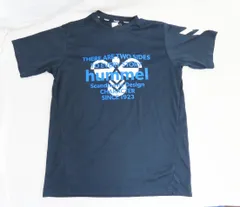 ヒュンメル hummel ミッドサマーシャツ メンズSサイズ インディゴネイビー Tシャツ☆0716-747/プラス・YSのサムネイル