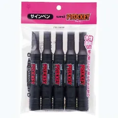 [送料込み] 三菱鉛筆 水性ペン プロッキーツイン PM150TR5P.24 黒 5本