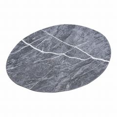 高級 天然大理石 天板のみ 丸型 直径約73.4cm グリーン系 DIY用 台湾