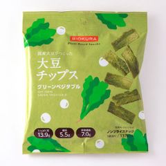 1072812-2-kf　大豆チップス  グリーンベジタブル　35ｇ×2個セット【ビオクラ】※14営業日以内に発送