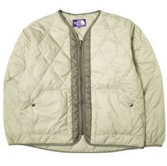 新品 THE NORTH FACE PURPLE LABEL ザ・ノースフェイス パープルレーベル 24AW PLAS Field Down Cardigan 光電子 ダウンカーディガン N24FA027 WS Stone nanamica 定価44,000円