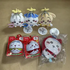 ★ ちいかわ マスコット/オーナメント 6点 まとめ商品 討伐マスコット 全3種 クリスマスボールオーナメント ハチワレ オーナメント 0.3kg