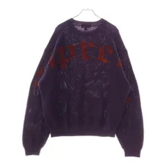 【希少‼︎オールドイングリッシュ】シュプリーム ニット セーター スカル 厚手 黒 希少‼︎オールドイングリッシュ】シュプリーム ニット セーター