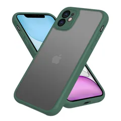 【数量限定】iPhone 11 ケース 背面マット 半透明 耐衝撃 iPhone 11 ケース 指紋防止 アイフォン 11 カバー 米軍MIL規格 iPhone 11 用 ケース カバー 黄変防止 スマホケース iphone 11 6.1インチ 対応 PinL