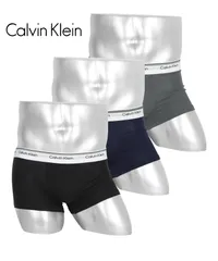 カルバンクライン ボクサーパンツ メンズ セット 3枚 前閉じ 下着 Calvin Klein ck ローライズ s m l xl ブラックネイビーセット 正規品 新品 男性 518498 