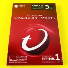 TREND MICRO ウイルスバスタークラウド 3Y ドウジコウニュウ PK…-