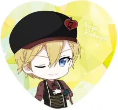 【中古】バッジ・ピンズ(キャラクター) 六弥ナギ 「アイドリッシュセブン 描き起こし ミニキャラバレンタイン大脱出 トレーディングハート型缶バッジ」