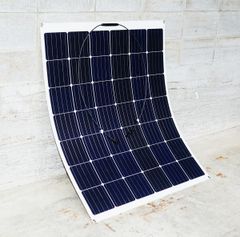 単結晶200Wソーラーパネル！フレキシブルタイプ！太陽光発電 エコ 節約 12V蓄電に！薄型軽量で曲面設置が可能