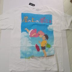 スタジオジブリ 崖の上のポニョ ポニョ そうすけ Tシャツ XL
