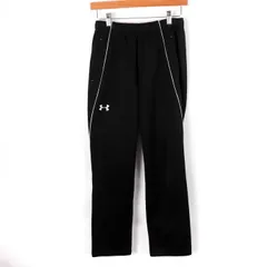 アンダーアーマー パンツ ボトムス ジャージ スポーツウエア メンズ SMサイズ ブラック UNDER ARMOUR 【中古】