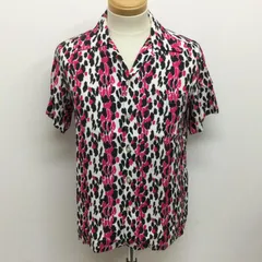 希少✨美品✨WACKO MARIA ワコマリア　レオパード　シャツ　M LEOPARD OPEN COLLAR SHIRT (TYPE-1)【PURPLE】｜WACKO MARIA