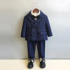 男の子スーツ フォーマルスーツ 5点セット ジャケット+ベスト+パンツ+ボウタイ+コサージュ 子供服 キッズ 入園式 入学式 卒業式 演出 冠婚葬祭