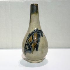 やちむん　宮城智　魚紋花器