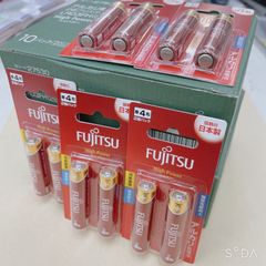 FUJITSU 単4 アルカリ乾電池　日本製　2個入り　25パック　計50個