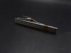 dunhill ダンヒル ロゴプレート ネクタイピン タイクリップ アクセサリー 紳士 メンズ シルバー系×ゴールド系 DH4156